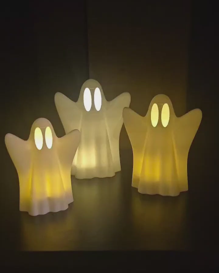 Spøkelse med LED-lys